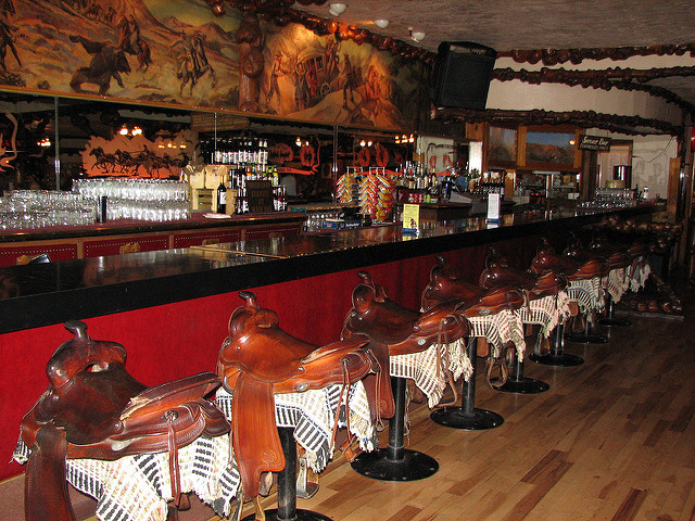 Cowboy Bar , Jackson Wyoming